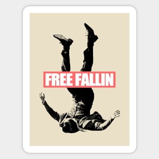Free Falling Sticker